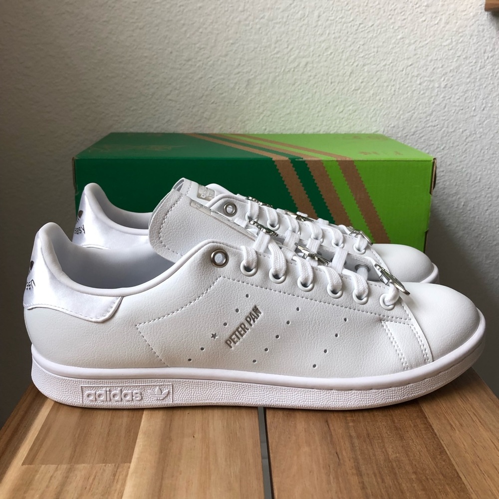 Adidas Stan Smith x Peter Pan x Tinker Bell Disney Men’s Shoes Size 10.5